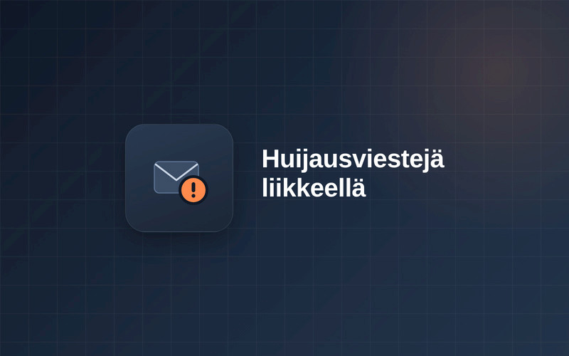 Varoitus verkkotunnuksen uusimiseen liittyvistä huijausviesteistä
